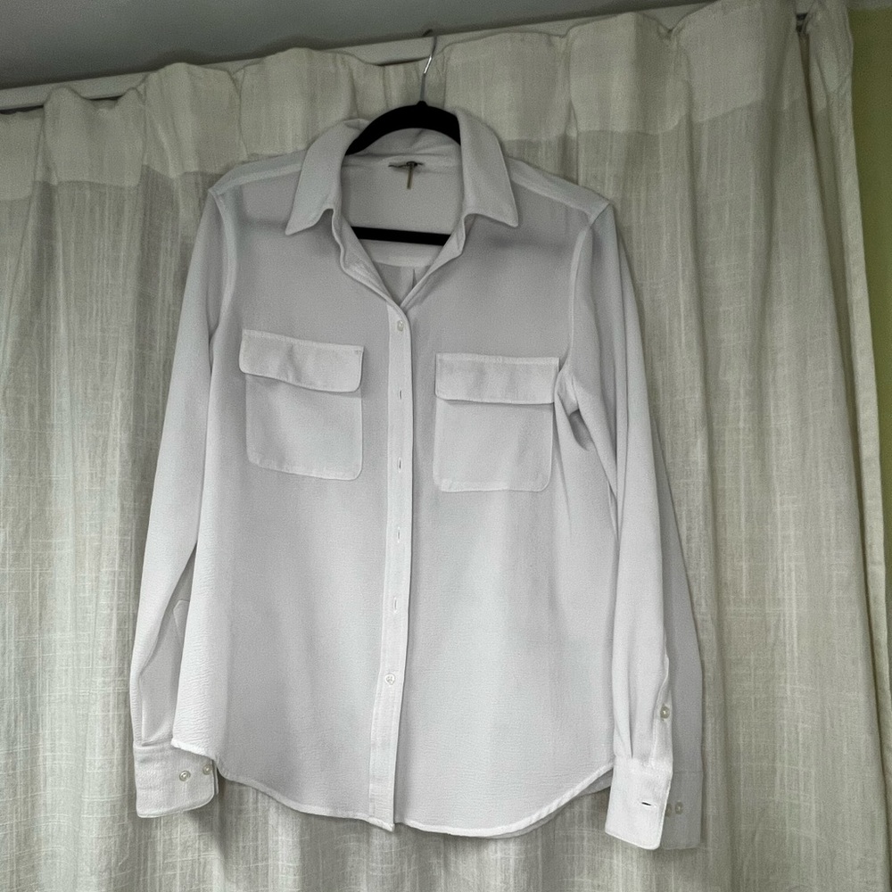 White long sleeve shirt